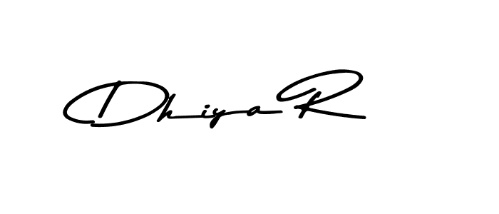 Also we have Dhiya R name is the best signature style. Create professional handwritten signature collection using Asem Kandis PERSONAL USE autograph style. Dhiya R signature style 9 images and pictures png