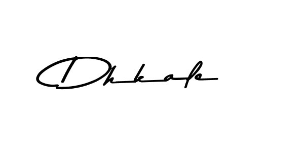 Design your own signature with our free online signature maker. With this signature software, you can create a handwritten (Asem Kandis PERSONAL USE) signature for name Dhkale. Dhkale signature style 9 images and pictures png