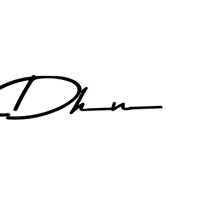 if you are searching for the best signature style for your name Dhn. so please give up your signature search. here we have designed multiple signature styles  using Asem Kandis PERSONAL USE. Dhn signature style 9 images and pictures png