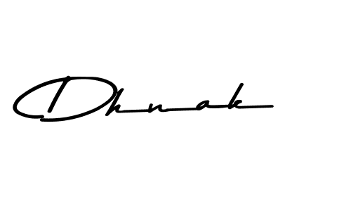 Also we have Dhnak name is the best signature style. Create professional handwritten signature collection using Asem Kandis PERSONAL USE autograph style. Dhnak signature style 9 images and pictures png