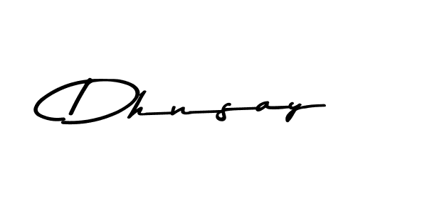 Dhnsay stylish signature style. Best Handwritten Sign (Asem Kandis PERSONAL USE) for my name. Handwritten Signature Collection Ideas for my name Dhnsay. Dhnsay signature style 9 images and pictures png