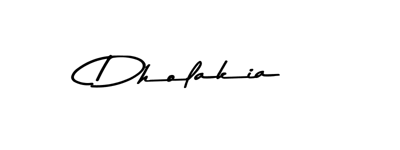 Similarly Asem Kandis PERSONAL USE is the best handwritten signature design. Signature creator online .You can use it as an online autograph creator for name Dholakia. Dholakia signature style 9 images and pictures png