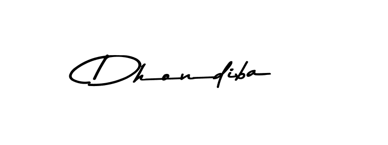 Asem Kandis PERSONAL USE is a professional signature style that is perfect for those who want to add a touch of class to their signature. It is also a great choice for those who want to make their signature more unique. Get Dhondiba name to fancy signature for free. Dhondiba signature style 9 images and pictures png