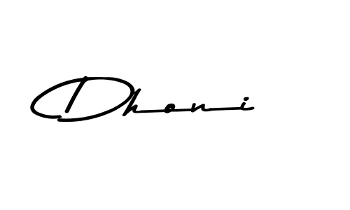 Dhoni stylish signature style. Best Handwritten Sign (Asem Kandis PERSONAL USE) for my name. Handwritten Signature Collection Ideas for my name Dhoni. Dhoni signature style 9 images and pictures png
