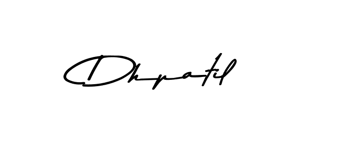 The best way (Asem Kandis PERSONAL USE) to make a short signature is to pick only two or three words in your name. The name Dhpatil include a total of six letters. For converting this name. Dhpatil signature style 9 images and pictures png