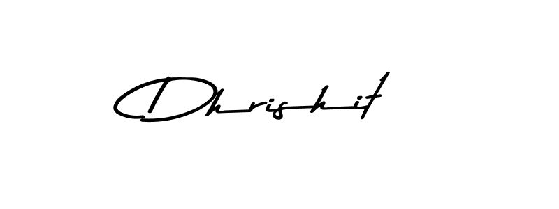 Make a beautiful signature design for name Dhrishit. Use this online signature maker to create a handwritten signature for free. Dhrishit signature style 9 images and pictures png