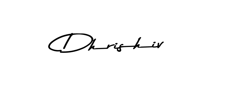Design your own signature with our free online signature maker. With this signature software, you can create a handwritten (Asem Kandis PERSONAL USE) signature for name Dhrishiv. Dhrishiv signature style 9 images and pictures png
