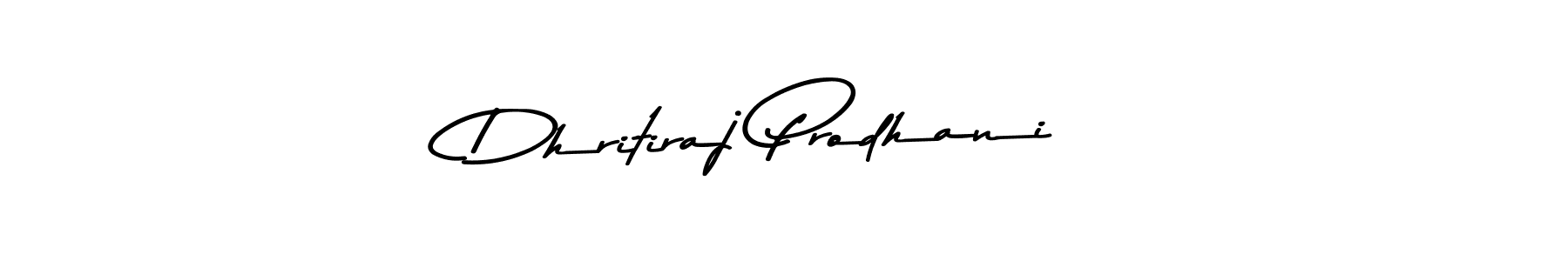 Design your own signature with our free online signature maker. With this signature software, you can create a handwritten (Asem Kandis PERSONAL USE) signature for name Dhritiraj Prodhani. Dhritiraj Prodhani signature style 9 images and pictures png