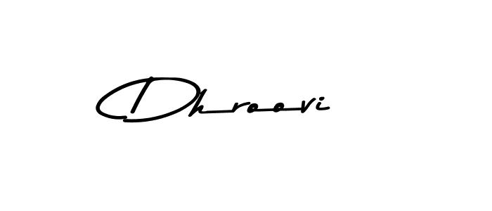 It looks lik you need a new signature style for name Dhroovi. Design unique handwritten (Asem Kandis PERSONAL USE) signature with our free signature maker in just a few clicks. Dhroovi signature style 9 images and pictures png