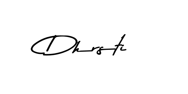 It looks lik you need a new signature style for name Dhrsti. Design unique handwritten (Asem Kandis PERSONAL USE) signature with our free signature maker in just a few clicks. Dhrsti signature style 9 images and pictures png