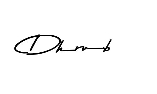 Also we have Dhrub name is the best signature style. Create professional handwritten signature collection using Asem Kandis PERSONAL USE autograph style. Dhrub signature style 9 images and pictures png