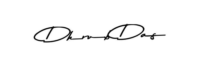 Dhrub Das stylish signature style. Best Handwritten Sign (Asem Kandis PERSONAL USE) for my name. Handwritten Signature Collection Ideas for my name Dhrub Das. Dhrub Das signature style 9 images and pictures png