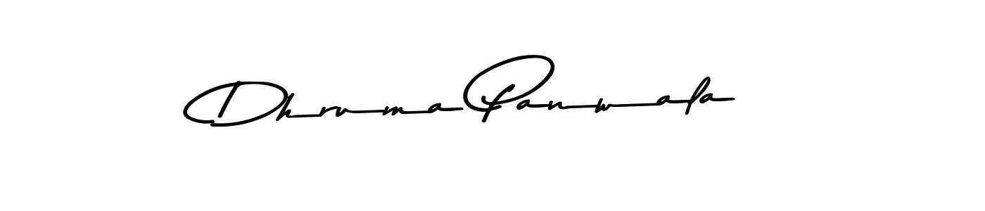 How to Draw Dhruma Panwala signature style? Asem Kandis PERSONAL USE is a latest design signature styles for name Dhruma Panwala. Dhruma Panwala signature style 9 images and pictures png