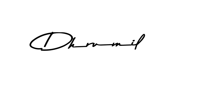 Make a short Dhrumil signature style. Manage your documents anywhere anytime using Asem Kandis PERSONAL USE. Create and add eSignatures, submit forms, share and send files easily. Dhrumil signature style 9 images and pictures png