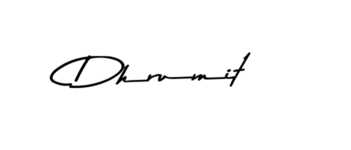 Similarly Asem Kandis PERSONAL USE is the best handwritten signature design. Signature creator online .You can use it as an online autograph creator for name Dhrumit. Dhrumit signature style 9 images and pictures png