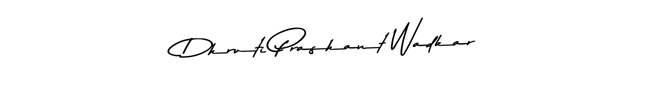 How to make Dhruti Prashant Wadkar signature? Asem Kandis PERSONAL USE is a professional autograph style. Create handwritten signature for Dhruti Prashant Wadkar name. Dhruti Prashant Wadkar signature style 9 images and pictures png