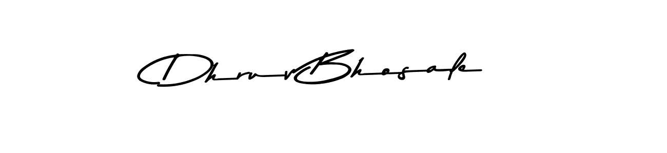 Dhruv Bhosale stylish signature style. Best Handwritten Sign (Asem Kandis PERSONAL USE) for my name. Handwritten Signature Collection Ideas for my name Dhruv Bhosale. Dhruv Bhosale signature style 9 images and pictures png