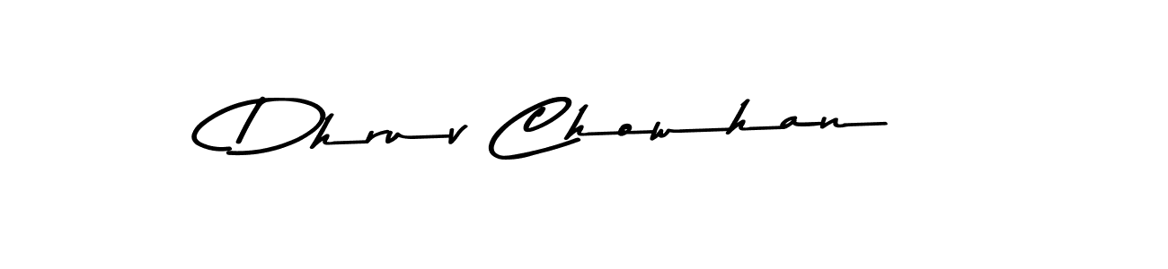 Use a signature maker to create a handwritten signature online. With this signature software, you can design (Asem Kandis PERSONAL USE) your own signature for name Dhruv Chowhan. Dhruv Chowhan signature style 9 images and pictures png
