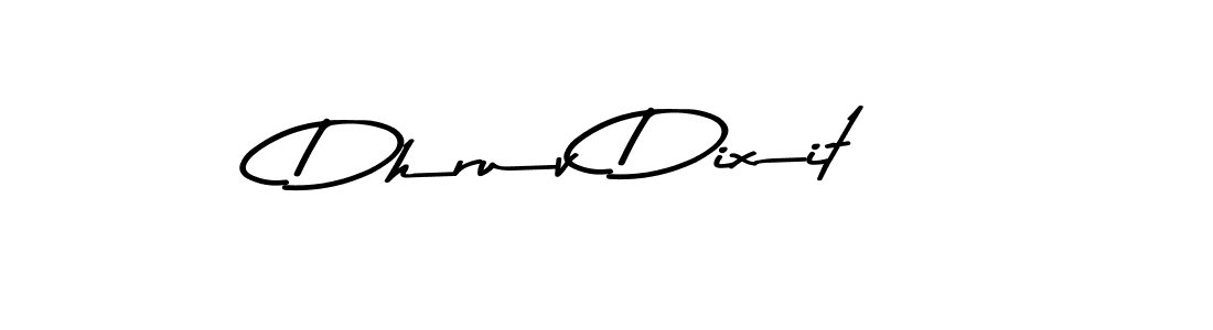 Design your own signature with our free online signature maker. With this signature software, you can create a handwritten (Asem Kandis PERSONAL USE) signature for name Dhruv Dixit. Dhruv Dixit signature style 9 images and pictures png