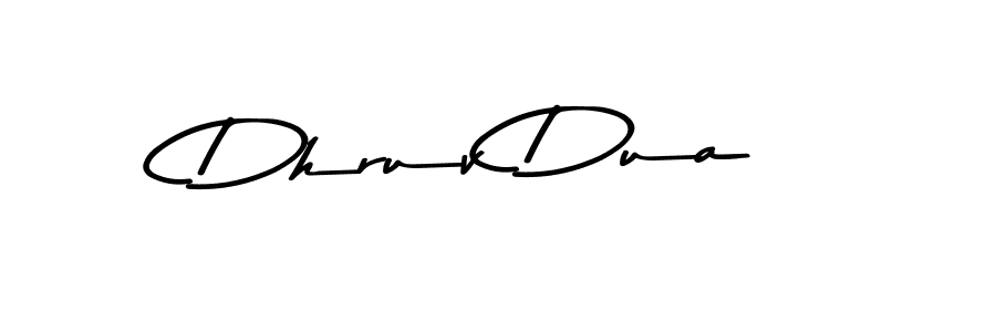 Dhruv Dua stylish signature style. Best Handwritten Sign (Asem Kandis PERSONAL USE) for my name. Handwritten Signature Collection Ideas for my name Dhruv Dua. Dhruv Dua signature style 9 images and pictures png