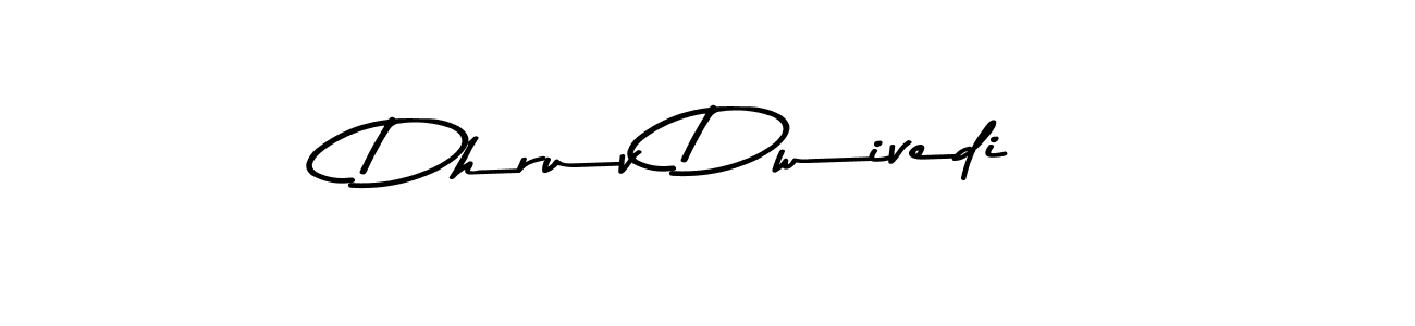 Create a beautiful signature design for name Dhruv Dwivedi. With this signature (Asem Kandis PERSONAL USE) fonts, you can make a handwritten signature for free. Dhruv Dwivedi signature style 9 images and pictures png