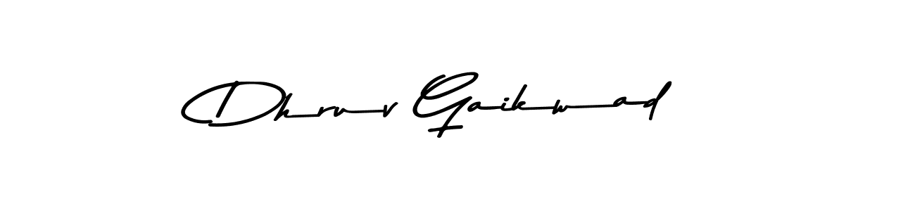 How to make Dhruv Gaikwad signature? Asem Kandis PERSONAL USE is a professional autograph style. Create handwritten signature for Dhruv Gaikwad name. Dhruv Gaikwad signature style 9 images and pictures png