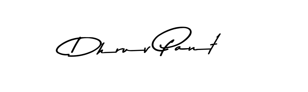 Design your own signature with our free online signature maker. With this signature software, you can create a handwritten (Asem Kandis PERSONAL USE) signature for name Dhruv Pant. Dhruv Pant signature style 9 images and pictures png