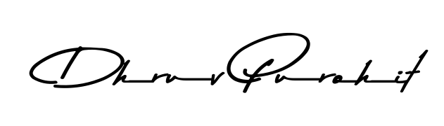 You should practise on your own different ways (Asem Kandis PERSONAL USE) to write your name (Dhruv Purohit) in signature. Don't let someone else do it for you. Dhruv Purohit signature style 9 images and pictures png