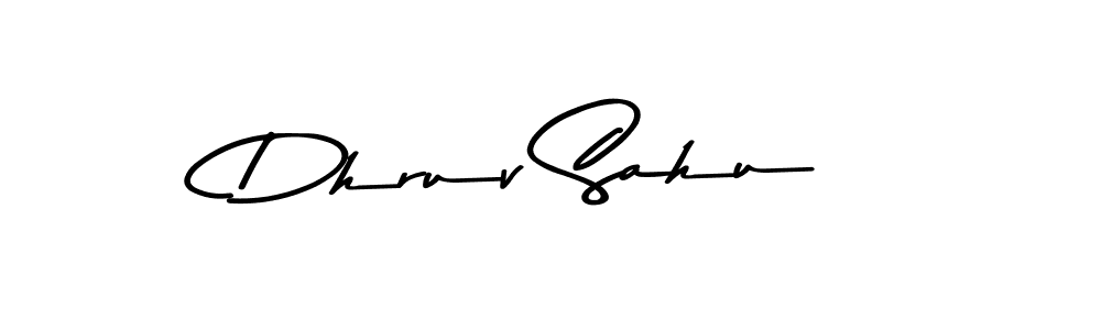 Use a signature maker to create a handwritten signature online. With this signature software, you can design (Asem Kandis PERSONAL USE) your own signature for name Dhruv Sahu. Dhruv Sahu signature style 9 images and pictures png