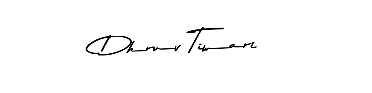 Use a signature maker to create a handwritten signature online. With this signature software, you can design (Asem Kandis PERSONAL USE) your own signature for name Dhruv Tiwari. Dhruv Tiwari signature style 9 images and pictures png