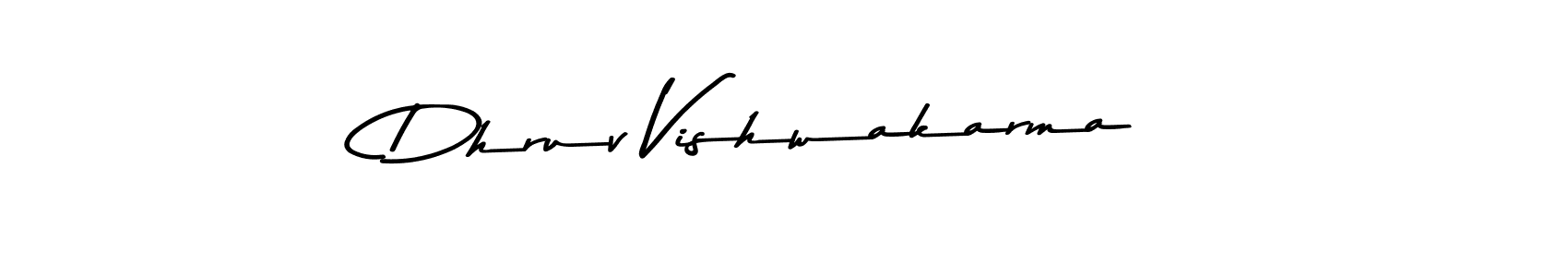 if you are searching for the best signature style for your name Dhruv Vishwakarma. so please give up your signature search. here we have designed multiple signature styles  using Asem Kandis PERSONAL USE. Dhruv Vishwakarma signature style 9 images and pictures png