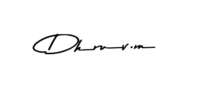 Once you've used our free online signature maker to create your best signature Asem Kandis PERSONAL USE style, it's time to enjoy all of the benefits that Dhruv.m name signing documents. Dhruv.m signature style 9 images and pictures png