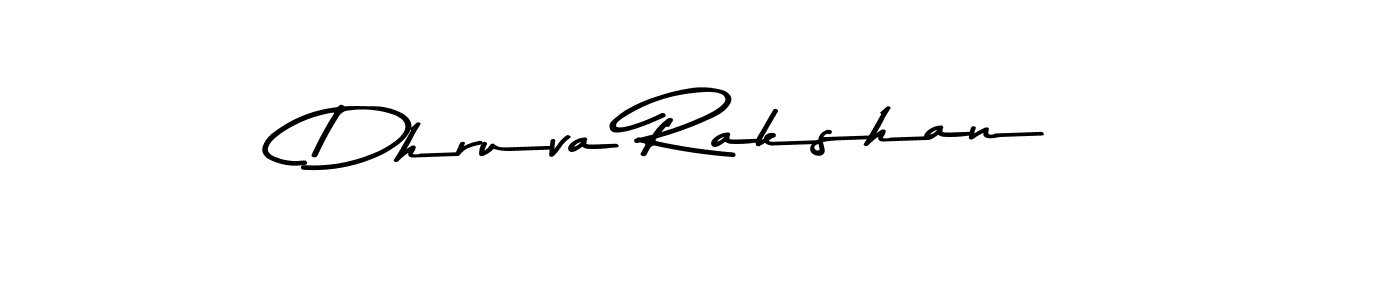 Make a beautiful signature design for name Dhruva Rakshan. Use this online signature maker to create a handwritten signature for free. Dhruva Rakshan signature style 9 images and pictures png