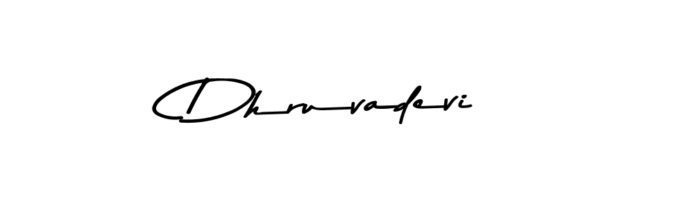 Use a signature maker to create a handwritten signature online. With this signature software, you can design (Asem Kandis PERSONAL USE) your own signature for name Dhruvadevi. Dhruvadevi signature style 9 images and pictures png
