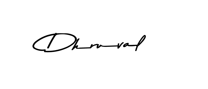 Dhruval stylish signature style. Best Handwritten Sign (Asem Kandis PERSONAL USE) for my name. Handwritten Signature Collection Ideas for my name Dhruval. Dhruval signature style 9 images and pictures png