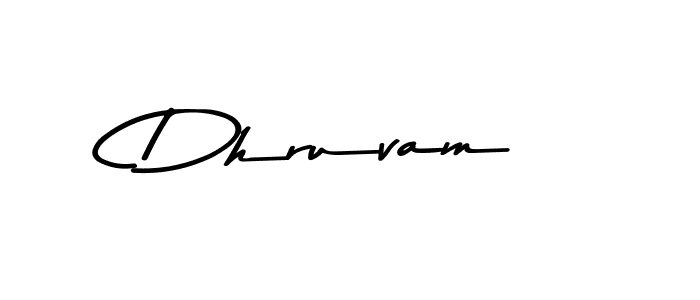 if you are searching for the best signature style for your name Dhruvam. so please give up your signature search. here we have designed multiple signature styles  using Asem Kandis PERSONAL USE. Dhruvam signature style 9 images and pictures png