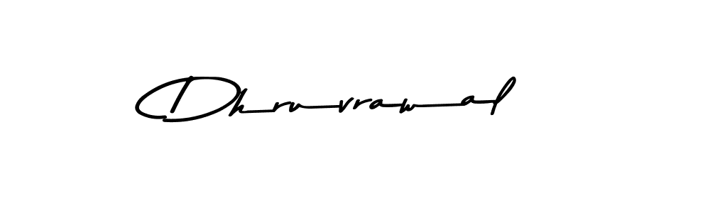 The best way (Asem Kandis PERSONAL USE) to make a short signature is to pick only two or three words in your name. The name Dhruvrawal include a total of six letters. For converting this name. Dhruvrawal signature style 9 images and pictures png