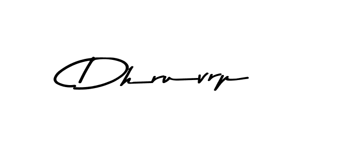 Make a beautiful signature design for name Dhruvrp. With this signature (Asem Kandis PERSONAL USE) style, you can create a handwritten signature for free. Dhruvrp signature style 9 images and pictures png
