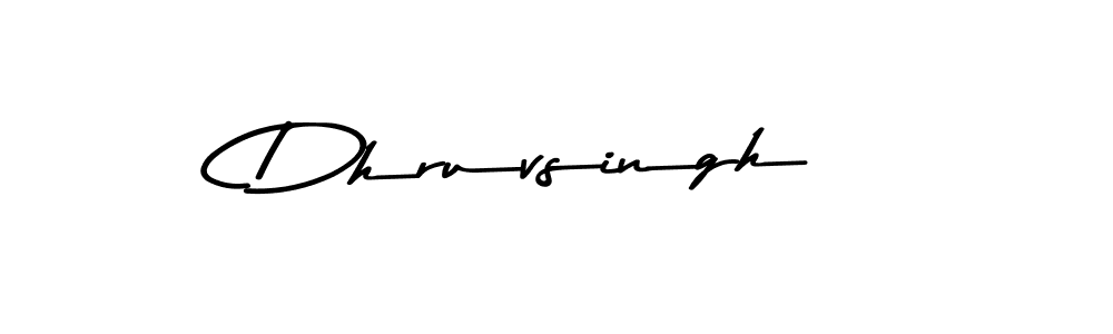 Use a signature maker to create a handwritten signature online. With this signature software, you can design (Asem Kandis PERSONAL USE) your own signature for name Dhruvsingh. Dhruvsingh signature style 9 images and pictures png