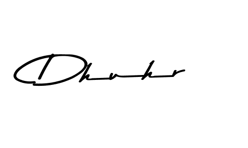 Use a signature maker to create a handwritten signature online. With this signature software, you can design (Asem Kandis PERSONAL USE) your own signature for name Dhuhr. Dhuhr signature style 9 images and pictures png