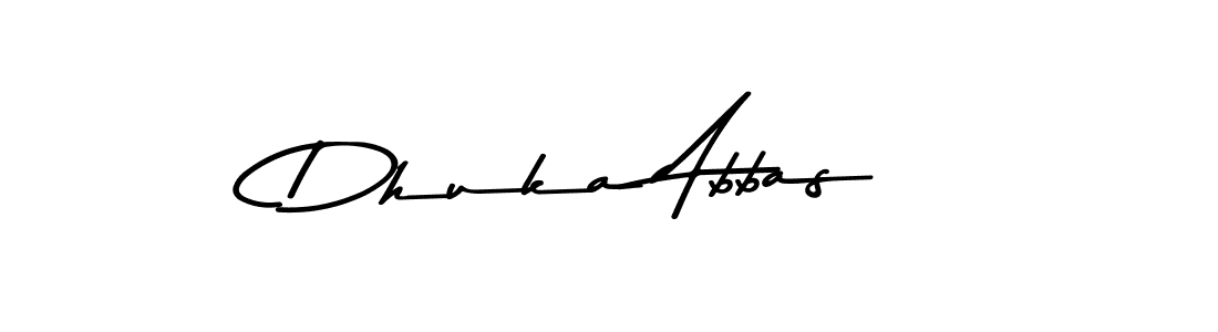 It looks lik you need a new signature style for name Dhuka Abbas. Design unique handwritten (Asem Kandis PERSONAL USE) signature with our free signature maker in just a few clicks. Dhuka Abbas signature style 9 images and pictures png