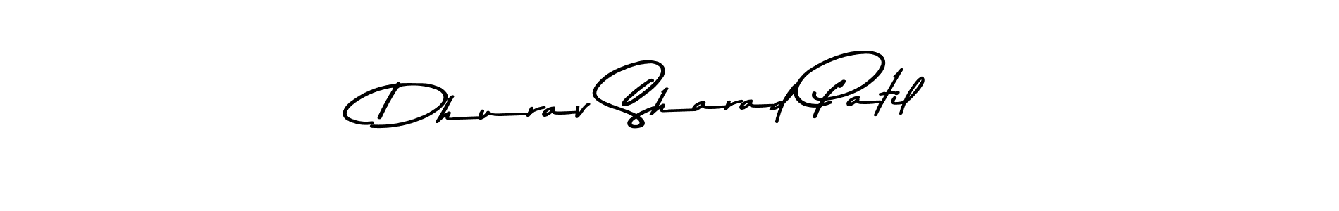 Make a beautiful signature design for name Dhurav Sharad Patil. With this signature (Asem Kandis PERSONAL USE) style, you can create a handwritten signature for free. Dhurav Sharad Patil signature style 9 images and pictures png