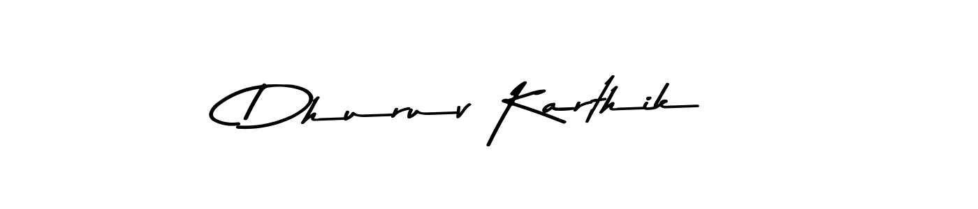Make a short Dhuruv Karthik signature style. Manage your documents anywhere anytime using Asem Kandis PERSONAL USE. Create and add eSignatures, submit forms, share and send files easily. Dhuruv Karthik signature style 9 images and pictures png