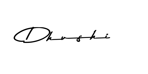 Create a beautiful signature design for name Dhushi. With this signature (Asem Kandis PERSONAL USE) fonts, you can make a handwritten signature for free. Dhushi signature style 9 images and pictures png