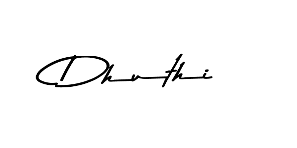 Here are the top 10 professional signature styles for the name Dhuthi. These are the best autograph styles you can use for your name. Dhuthi signature style 9 images and pictures png