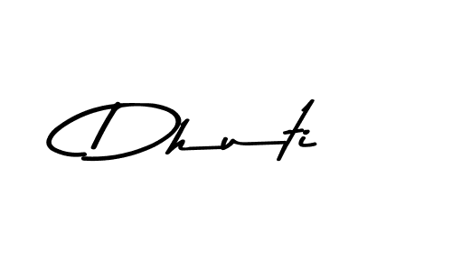 Similarly Asem Kandis PERSONAL USE is the best handwritten signature design. Signature creator online .You can use it as an online autograph creator for name Dhuti. Dhuti signature style 9 images and pictures png