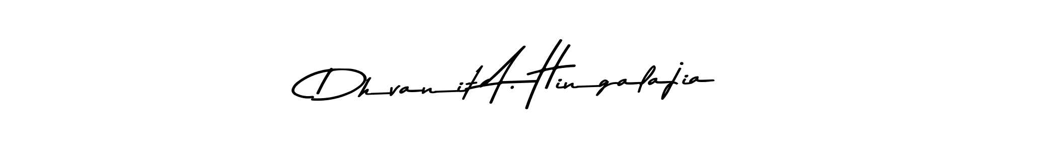 See photos of Dhvanit A. Hingalajia official signature by Spectra . Check more albums & portfolios. Read reviews & check more about Asem Kandis PERSONAL USE font. Dhvanit A. Hingalajia signature style 9 images and pictures png