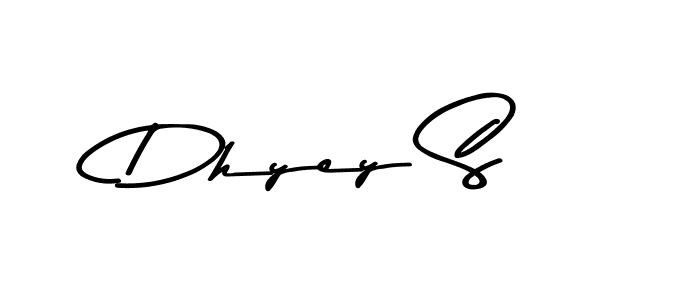 Make a beautiful signature design for name Dhyey S. Use this online signature maker to create a handwritten signature for free. Dhyey S signature style 9 images and pictures png