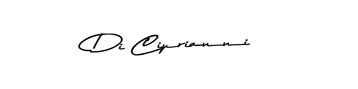 You should practise on your own different ways (Asem Kandis PERSONAL USE) to write your name (Di Ciprianni) in signature. don't let someone else do it for you. Di Ciprianni signature style 9 images and pictures png