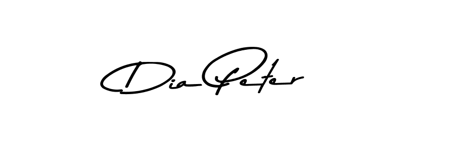 How to make Dia Peter signature? Asem Kandis PERSONAL USE is a professional autograph style. Create handwritten signature for Dia Peter name. Dia Peter signature style 9 images and pictures png